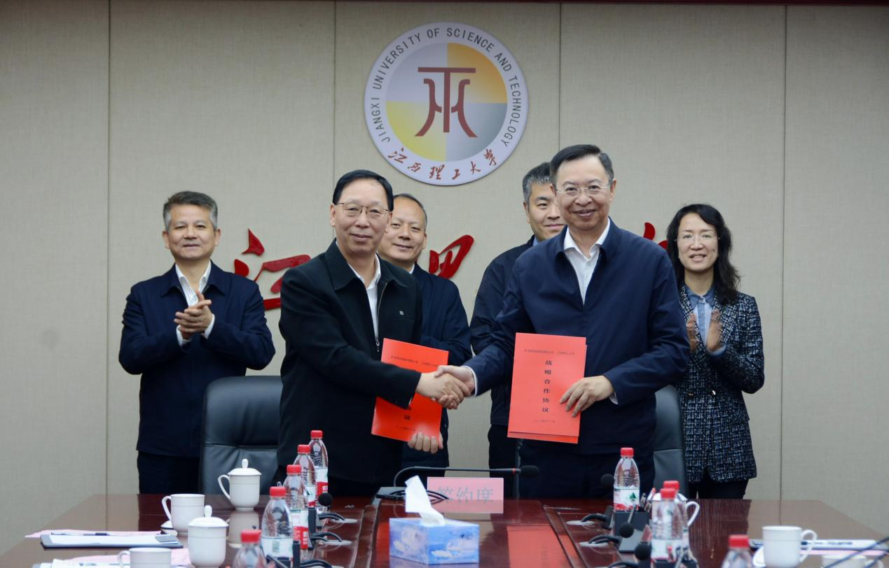 江西理工大学与矿冶科技集团签订战略合作协议 江西理工大学与矿冶科技集团签订战略合作协议
